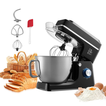 Stand Mixer 8.3 Qt, 1400W Tilt-Head, Stainless Bowl