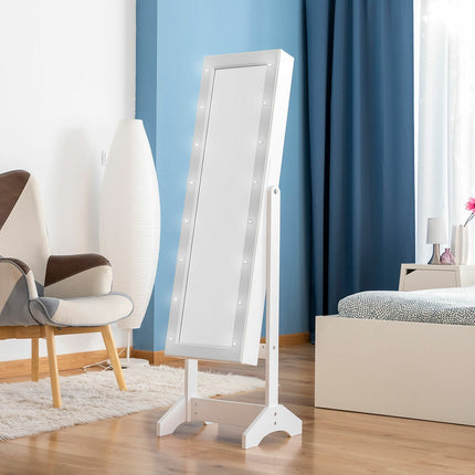 Stojací šperkovnicové zrcadlo s LED osvětlením Jewight InnovaGoods