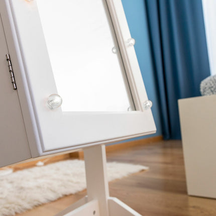 Stojací šperkovnicové zrcadlo s LED osvětlením Jewight InnovaGoods