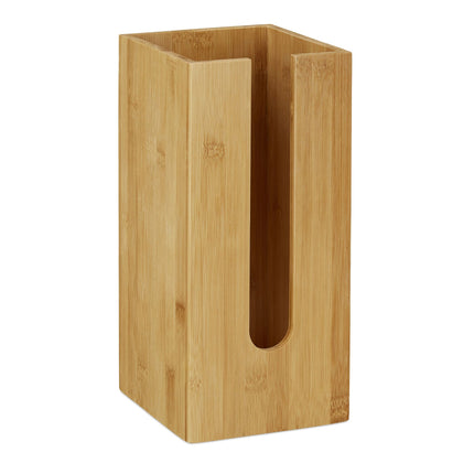 Stojanový bambusový držák toaletního papíru