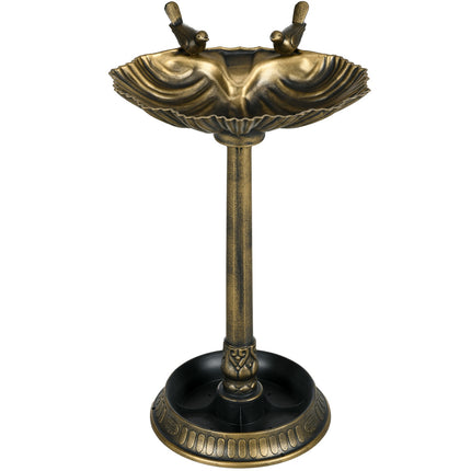 Plastic bird bath, frost-proof sink for garden or balcony