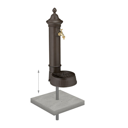 Stojací fontána, antik, 72 cm