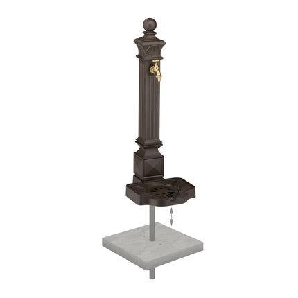 Stojací fontána, antik, 82 cm