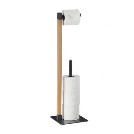 Standing toilet paper holder