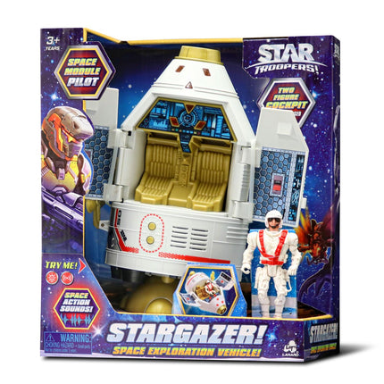 Herní set Star Troopers Stargazer, kapsle se světlem a zvukem