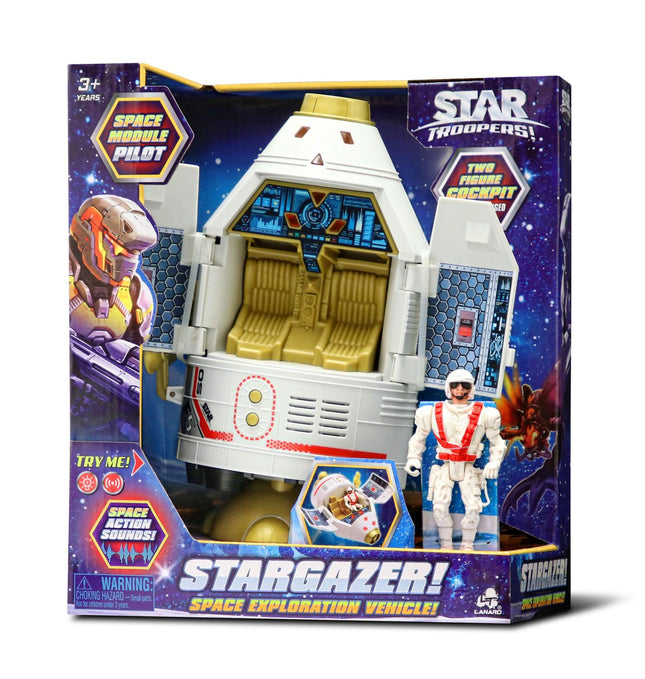 Herní set Star Troopers Stargazer, kapsle se světlem a zvukem