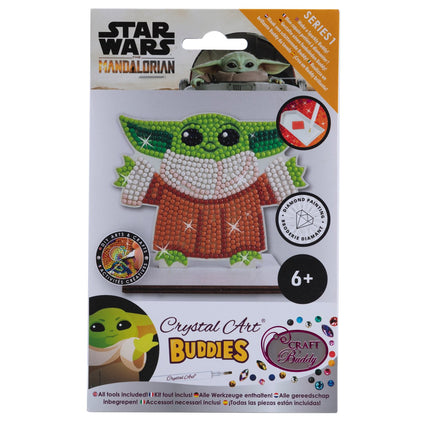 Star Wars výtvarná sada s krystaly, Grogu