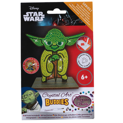 Star Wars výtvarná sada s krystaly, Yoda