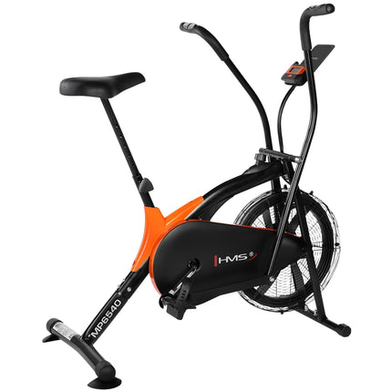 Stacionární air bike s nastavitelným odporem