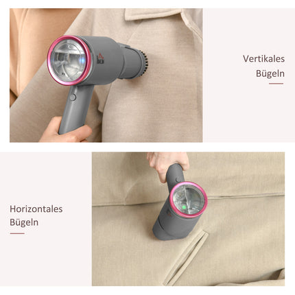 Skládací napařovací kartáč, nádržka na vodu 160 ml, 1520W