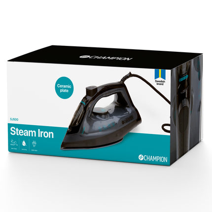 Napařovací žehlička keramická 2400W SJ500, černá