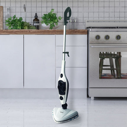 Parní mop 10 v 1, 1500W SM210, bílá/černá