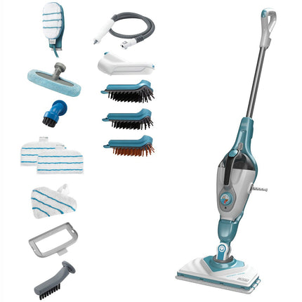 Parní mop 1600W 2 v 1 s delta hlavicí