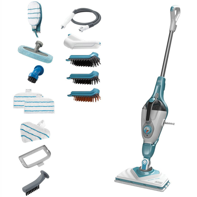 Parní mop 1600W 2 v 1 s delta hlavicí