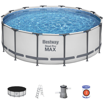 Steel Frame Above Ground Pool 4.27m x 1.22m Set