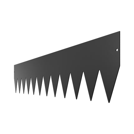 Steel Landscape Edging, 3-Pack 40 x 8 in, Black