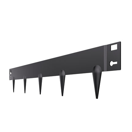 Steel Landscape Edging, 5-Pack 39 x 3 in Bendable Black