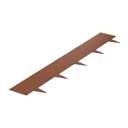 Steel Landscape Edging, 6-Pack 40 x 8 in, Bendable
