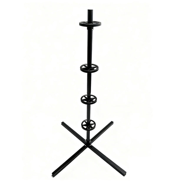 Regál na pneumatiky ocelový pro 4 pneumatiky, 285mm, nosnost 120kg