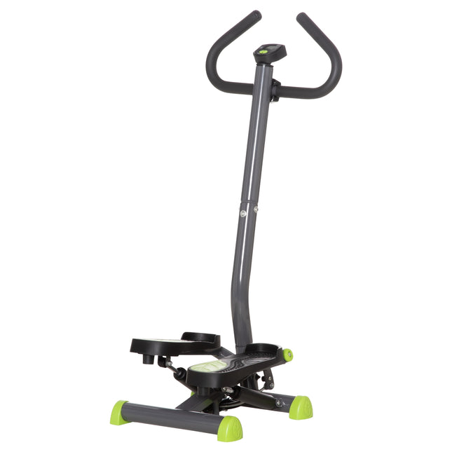 Stepper tréninkový stroj s LCD, madlem, nosnost 100 kg