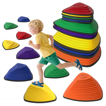 Stepping Stones Set, Non-Slip, Indoor/Outdoor, Stackable