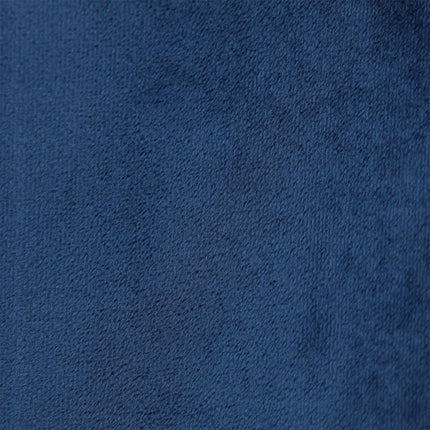 Hocker aus blauem Samt