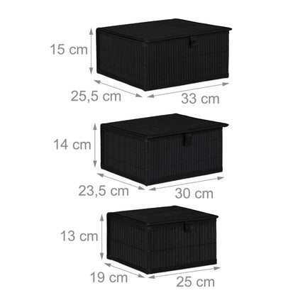 Úložné koše – sada 3 ks