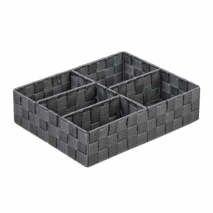Úložný koš s 5 přihrádkami