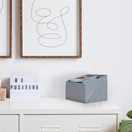 Úložný box fleece, sada 2 ks