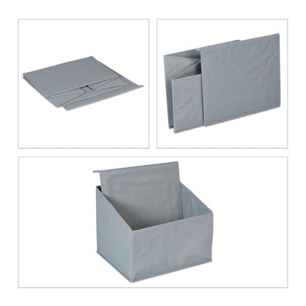 Úložný box fleece, sada 2 ks