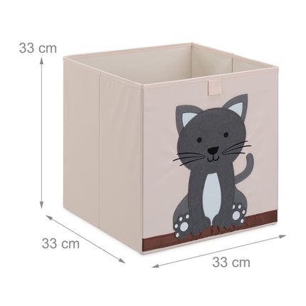 Úložný box s motivem kočky