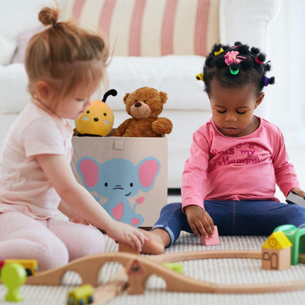 Aufbewahrungsbox mit Elefantenmotiv