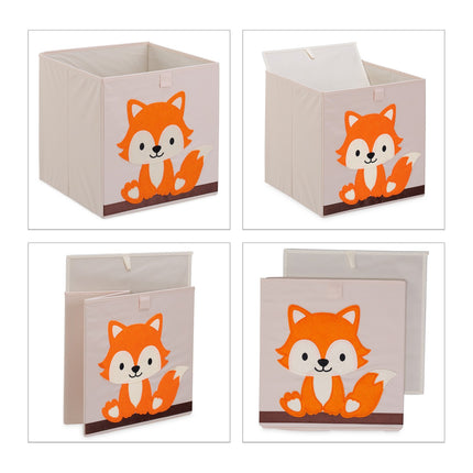 Úložný box s motivem lišky