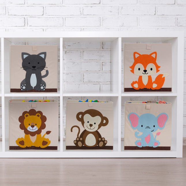 Aufbewahrungsbox mit Löwenmotiv