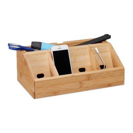 Oplaadstation van bamboe