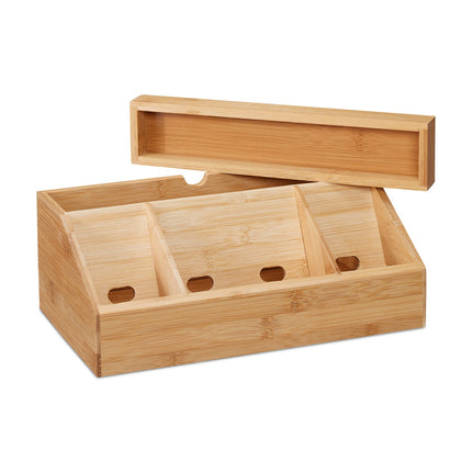 Oplaadstation van bamboe