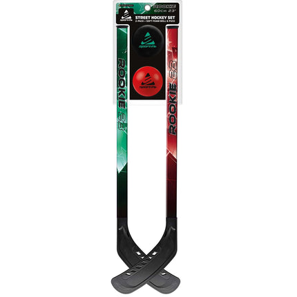 Set na street hokej pro děti, 2 hokejky, 60 cm