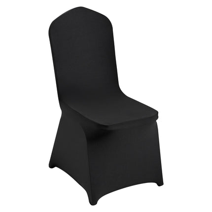 Stretch Spandex Folding Chair Covers, Black, 30 Pack