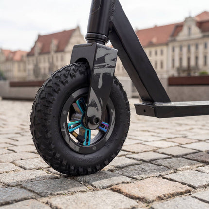 Stunt Scooter, 195x50 mm Rubber Wheels, ABEC9