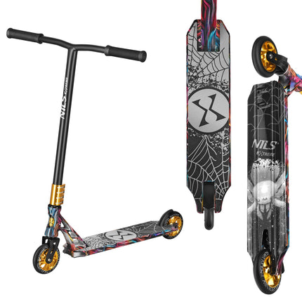 Freestyle koloběžka na triky, ložiska ABEC-9, kolečka 110mm
