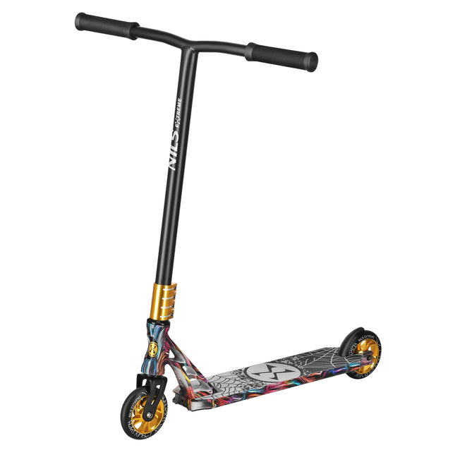 Stuntstep voor trucs, ABEC-9 lagers, 110 mm wielen