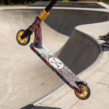 Freestyle koloběžka na triky, ložiska ABEC-9, kolečka 110mm