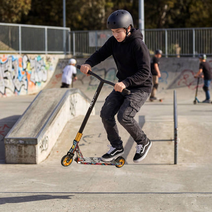 Freestyle koloběžka na triky, ložiska ABEC-9, kolečka 110mm