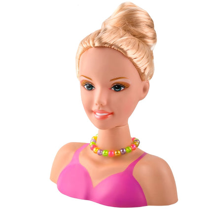 Styling head with accessories 23437