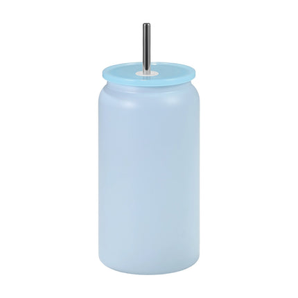 Sublimation Tumblers, 12-Pack 16 oz, Lids and Straws