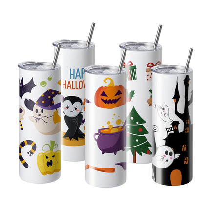 Sublimation Tumblers, 24-Pack 20 oz Stainless Steel Set