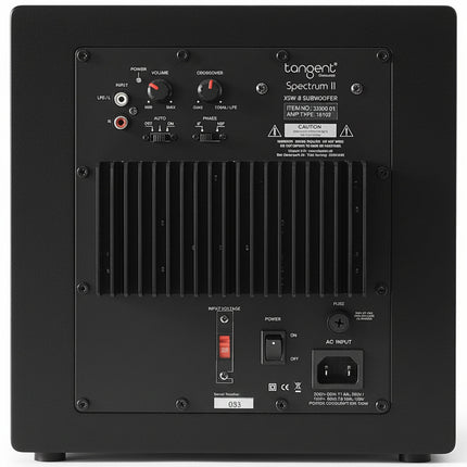 Subwoofer, 8", černá