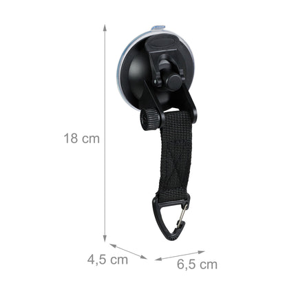 Suction cup hook set of 6