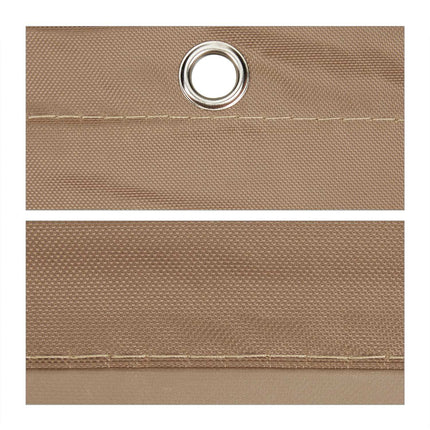 Sun sail trapezoidal coffee brown