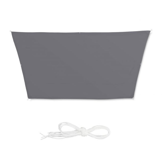 Sun sail trapezoidal gray
